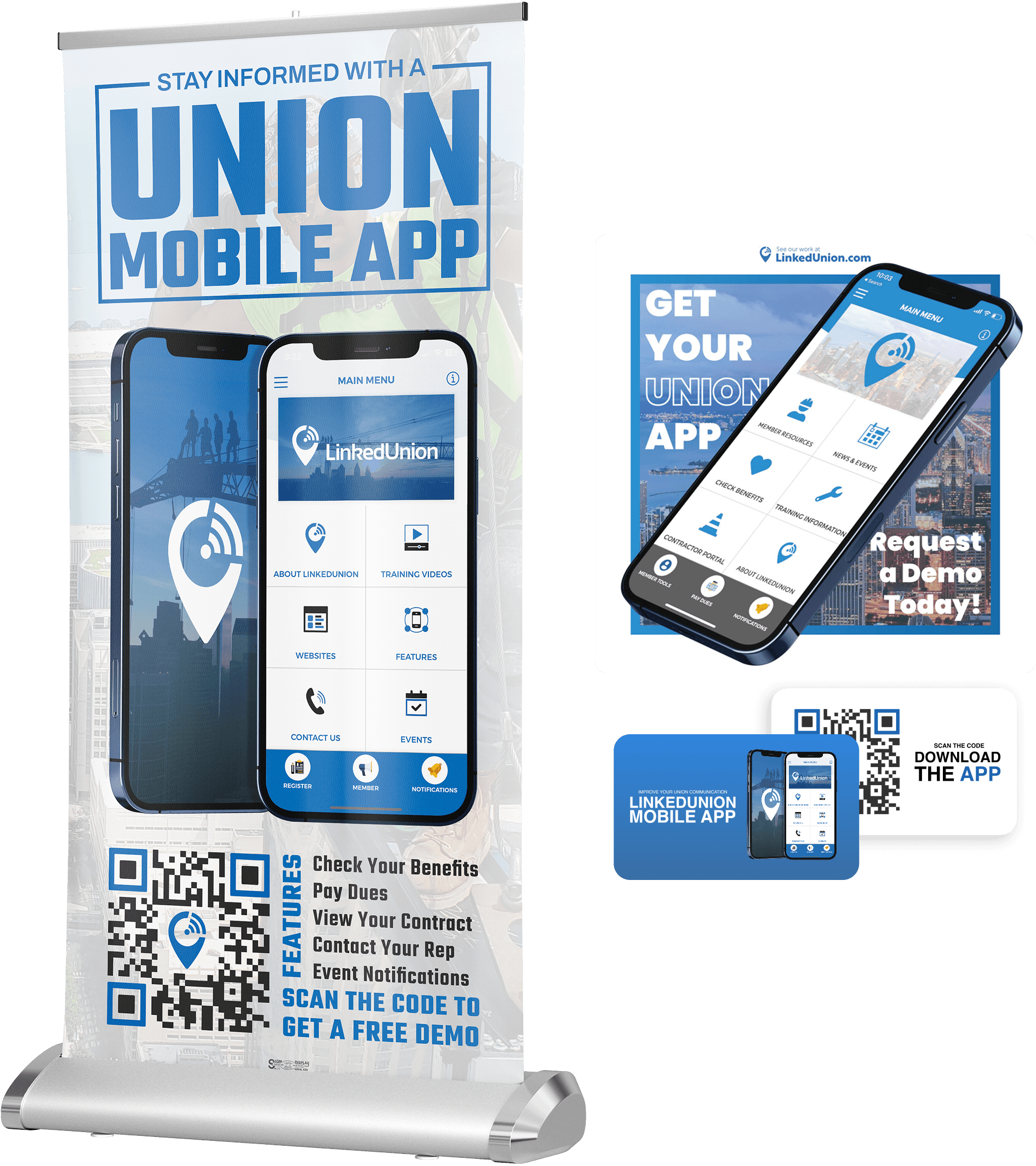 Union mobile app launch marketing materials
