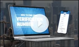 How to Find Your Verification Number