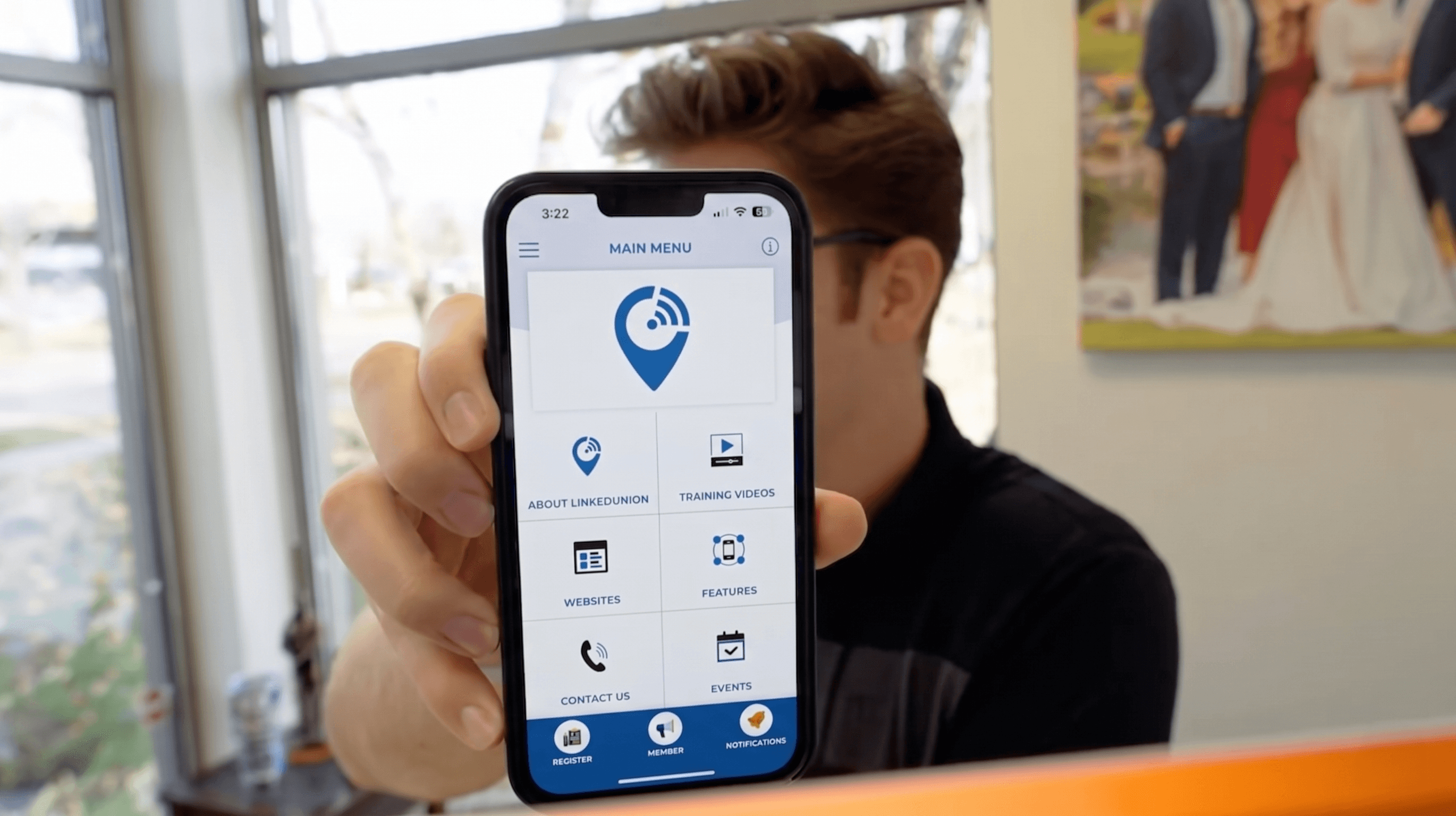 Consistent branding across union mobile app and website